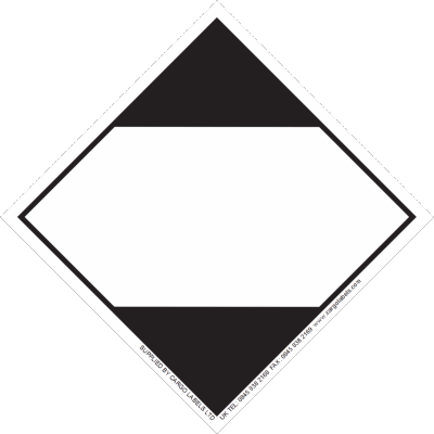 Limited Quantity - Road & Sea Label - 100mm | Cargo Labels Ltd